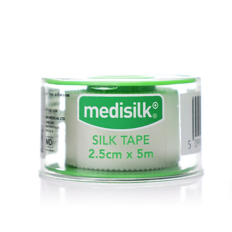 Medicare Medisilk Silk Tape 2.5 cm x 5 m - 1 Roll