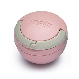 Melii Pacifier Pod Pink & Grey - 1 Pacifier Case
