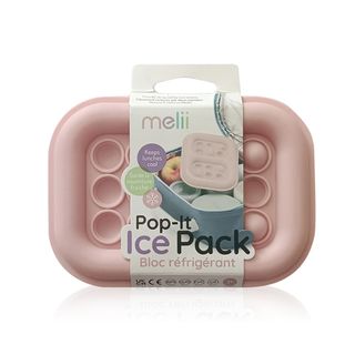 Melii Silicone Pop-It Reusable Ice Pack Pink - 1 Pack