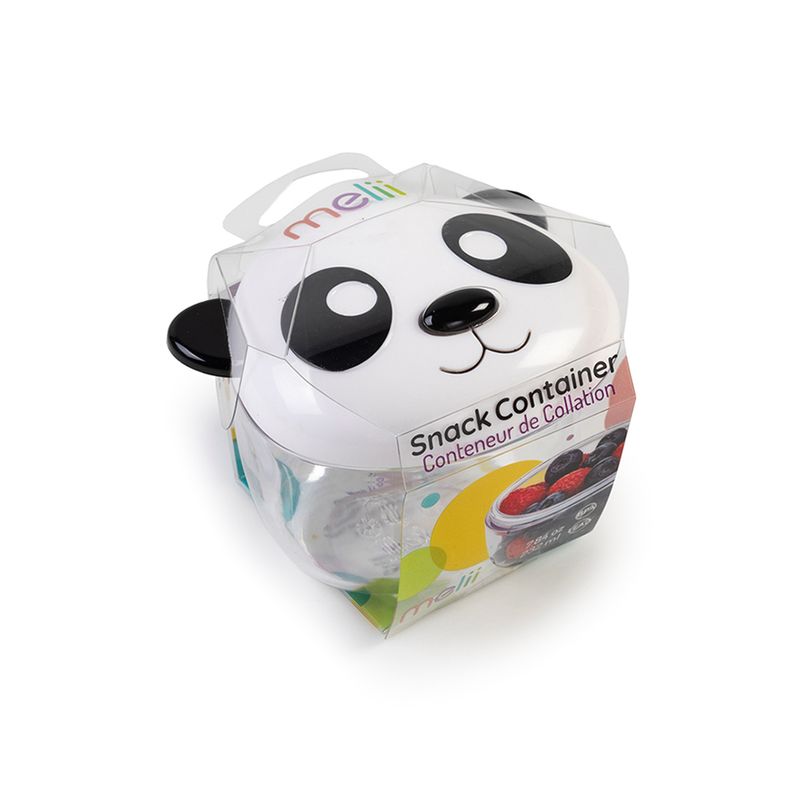 Melii Melii Animal Snack Container Panda - 232 ml