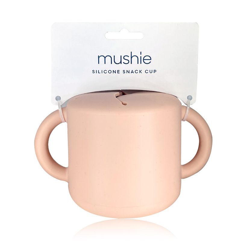 Mushie Mushie Silicone Snack Cup Blush - 1 Cup
