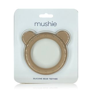 Mushie Silicone Bear Teether Natural - 1 Teether