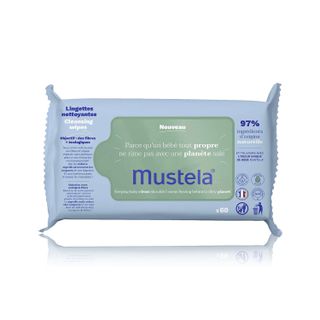 Mustela Cleansing Wipes - 60 Wipes
