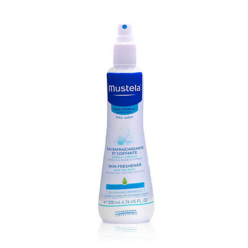 Mustela Mustela Hair Styler & Skin Freshener Spray with Organic Chamomile Water, 200 ml