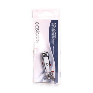 Basicare BC1026 Compact Nail Clipper with File and Keychain - 1 Piece