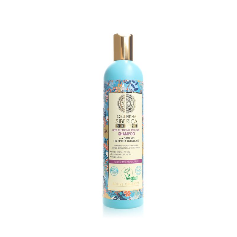 Natura Siberica Oblepikha Shampoo for Normal to Oily Hair - 400 ml