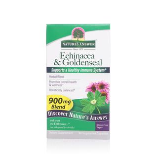 Nature's Answer Echinacea & Goldenseal 900 mg - 60 Veggie Capsules