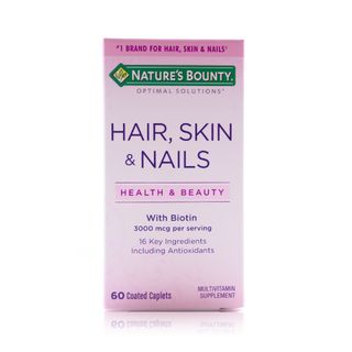 Nature's Bounty Hair, Skin & Nails with Biotin 3,000 mcg - 60 Coated Caplets
