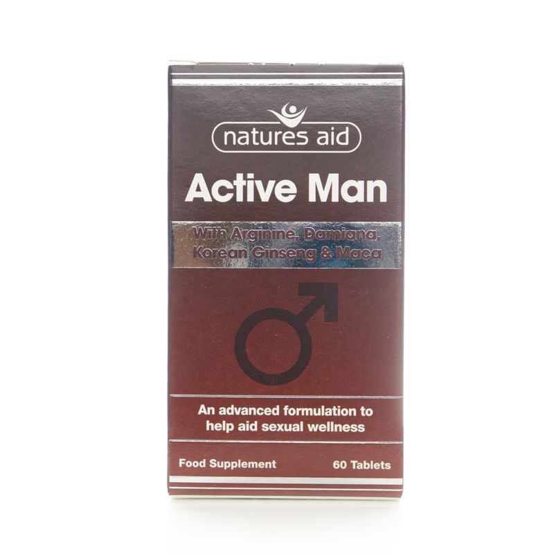 Natures Aid Natures Aid Active Man - 60 Tablets