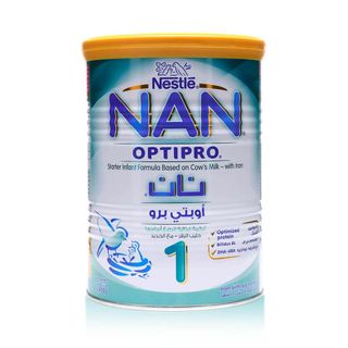 Nestlé NAN Optipro 1 Starter Infant Formula Powder, Birth to 6 Months, 400 g