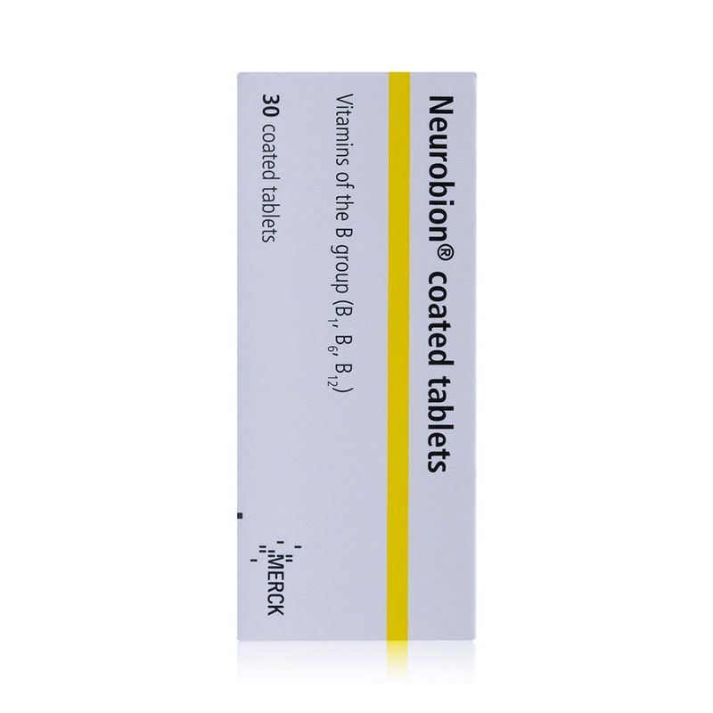 Neurobion Neurobion Vitamins B1, B6 and B12 Coated Tablets - 30 Tablets