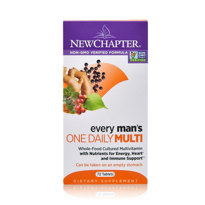New Chapter New Chapter Every Man's One Daily Multivitamin - 72 Tablets