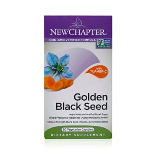 New Chapter Golden Black Seed with Turmeric - 60 Capsules