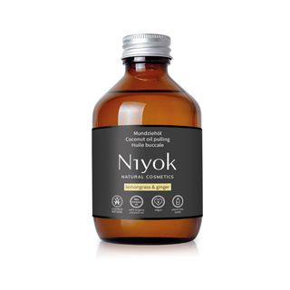 Niyok Coconut Oil Pulling Mouth Oil, Lemongrass & Ginger - 200 ml