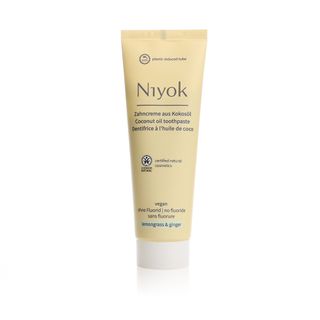 Niyok Coconut Oil Toothpaste Lemongrass & Ginger, Fluoride-Free - 75 ml