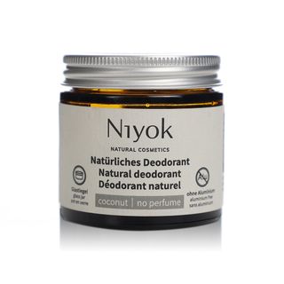 Niyok Coconut Perfume-Free Aluminium-Free Deodorant Cream - 40 ml