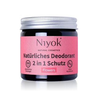 Niyok Flowers Aluminium-Free Deodorant Cream - 40 ml