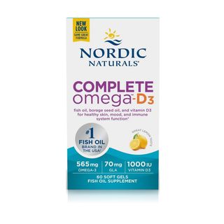 Nordic Naturals Complete Omega-D3 Lemon - 60 Softgels