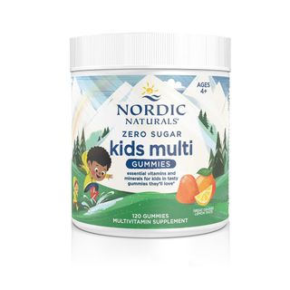 Nordic Naturals Zero Sugar Kids Multi Gummies, Orange & Lemon - 120 Gummies