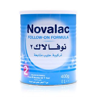 Novalac 2 Follow-On Formula for 6-12 Months, 400 g