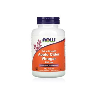 NOW Apple Cider Vinegar Extra Strength 750 mg - 180 Tablets