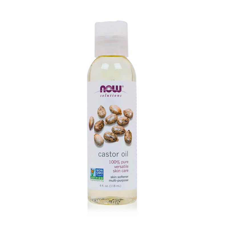 NOW NOW Solutions 100% Pure Castor Oil - 118 ml