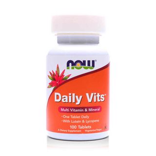 NOW Daily Vits Multivitamin & Mineral, 100 Tablets