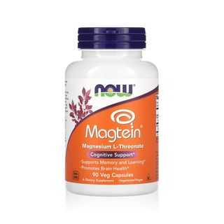 NOW Magtein Magnesium L-Threonate - 90 Veg Capsules