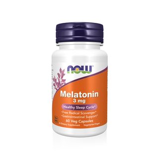 NOW Melatonin 3 mg - 60 Veg Capsules