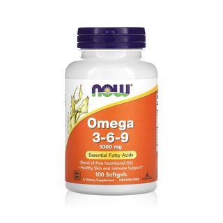 NOW Omega 3-6-9 1000 mg Softgels, 100