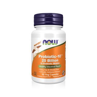 NOW Probiotic-10 50 Billion - 50 Vegetable Capsules
