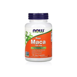 NOW Raw Maca 750 mg - 90 Vegetable Capsules