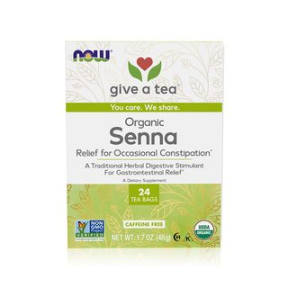 NOW Organic Senna Tea - 24 Tea Bags (48 g)