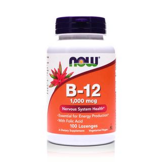 NOW Vitamins B-12 1,000 mcg - 100 Lozenges