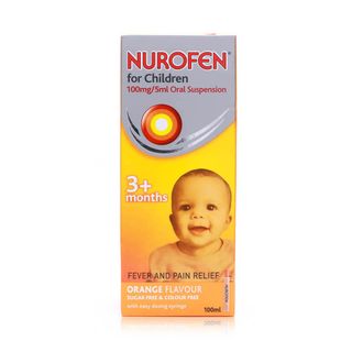 Nurofen for Children 100 mg/5 ml Orange Oral Suspension - 100 ml