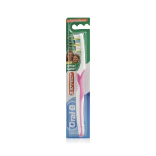Oral-B Maxi Clean 3 Effect Medium Manual Toothbrushes 28140 - 2 Pack