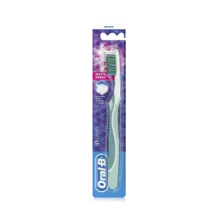 Oral-B Advantage 3D Fresh Medium Toothbrush 1+1 - 2 Toothbrushes