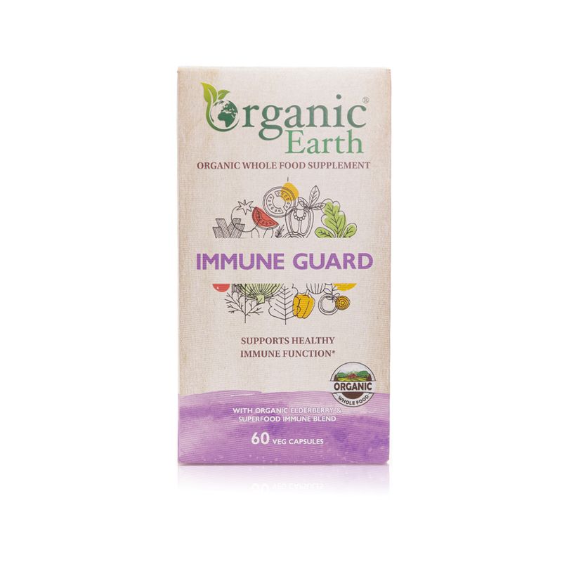 Organic Earth Organic Earth Immune Guard - 60 Capsules