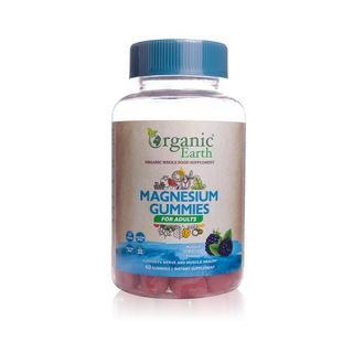 Organic Earth Magnesium Gummies for Adults - 60 Gummies