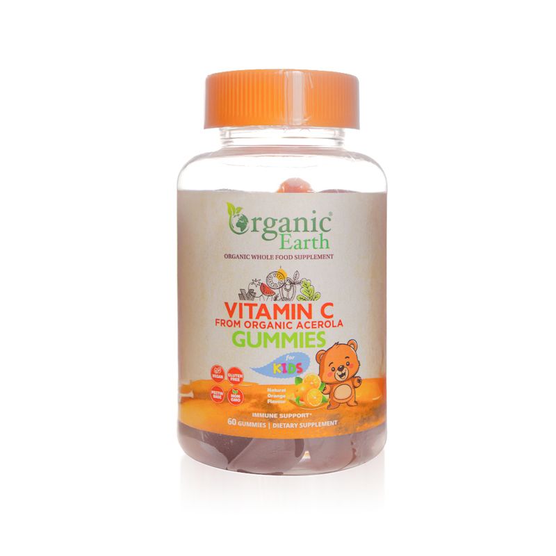 Organic Earth Organic Earth Vitamin C Gummies for Kids - 60 Gummies
