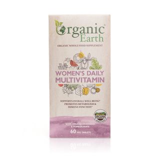 Organic Earth Women's Daily Multivitamin - 60 Tablets