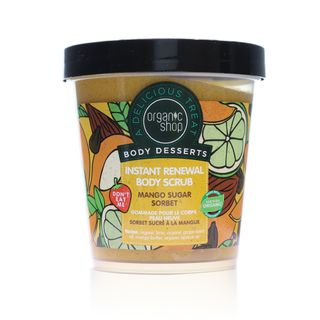 Organic Shop Body Desserts Mango Sugar Sorbet Instant Renewal Body Scrub - 450 ml