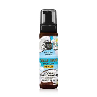 Organic Shop Self Tan Body Foam Medium Coco & Majestic Monoi - 160 ml