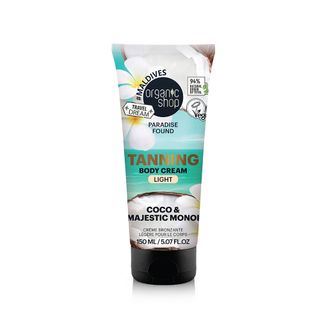 Organic Shop Tanning Body Cream Light Coco & Majestic Monoi - 150 ml