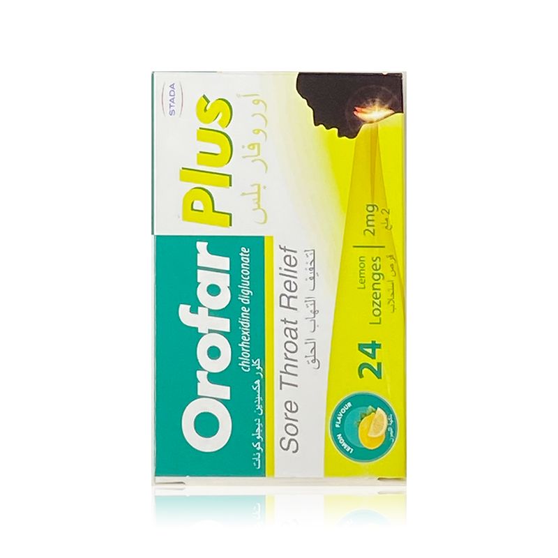 Orofar Orofar Plus Lemon Chlorhexidine - 24 Lozenges
