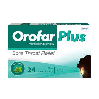 Orofar Plus Mint Chlorhexidine 2 mg - 24 Lozenges
