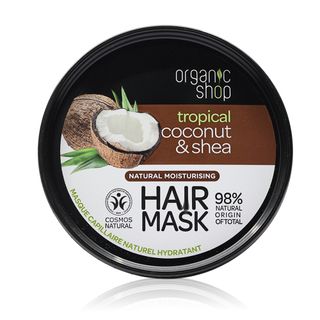 Organic Shop Coconut & Shea Moisturising Hair Mask - 250 ml