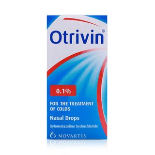 Otrivin 0.1% Adult Nasal Drops, 10 ml