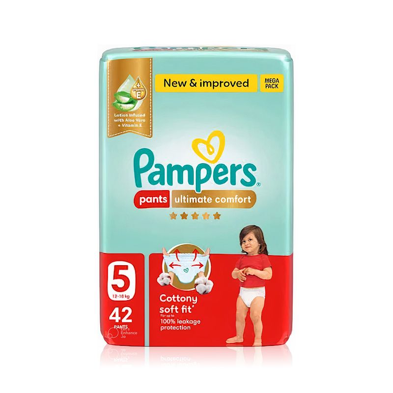 Pampers Ultimate Comfort Pants Size 5 (12-18 kg) - 42 Pants