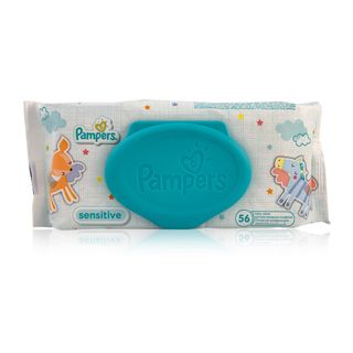 Pampers Sensitive Protect Baby Wipes - 56 Wipes